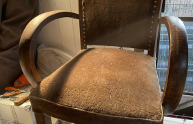 Changement de tissu sur fauteuil à Voiron