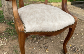 Restauration d'un fauteuil de bureau