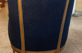 Restauration d'une bergère Louis XVI
